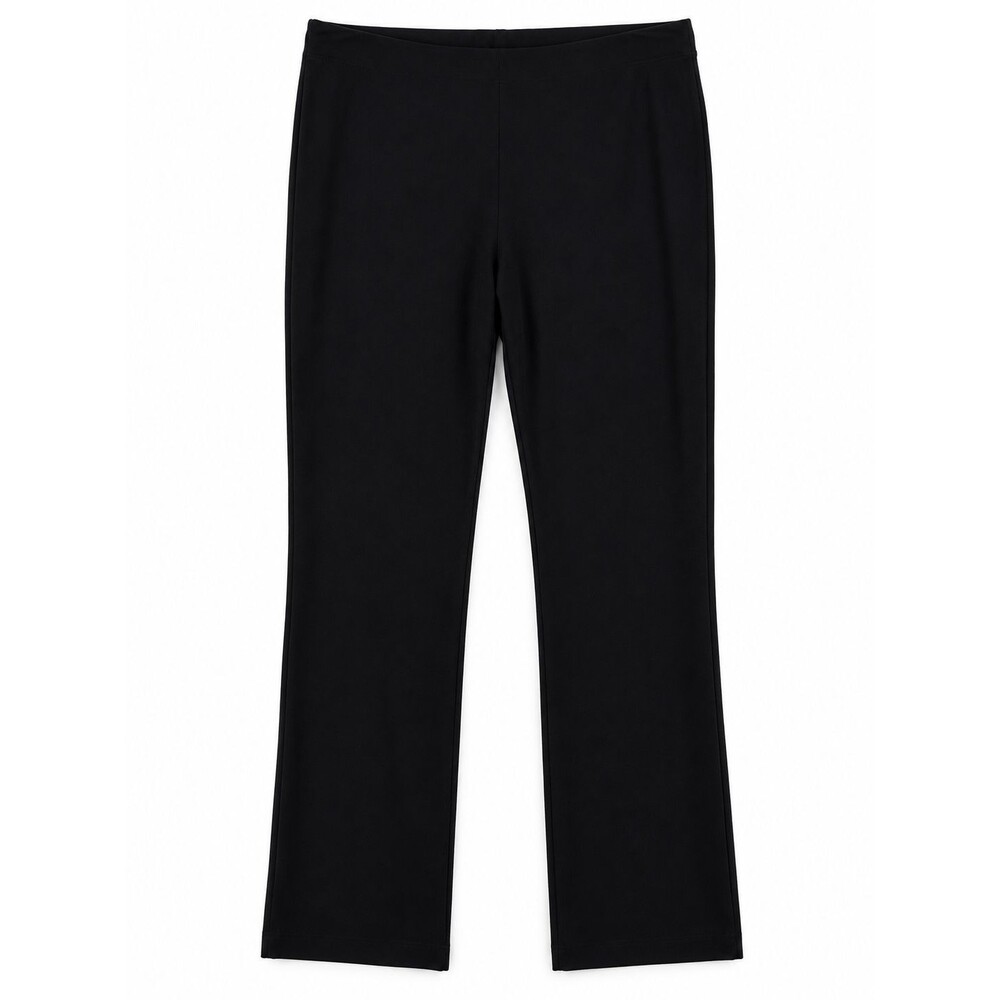 Sympli Pants Size 16T 16 Tall Black Elastic Waist Pull On Classic Comfort
